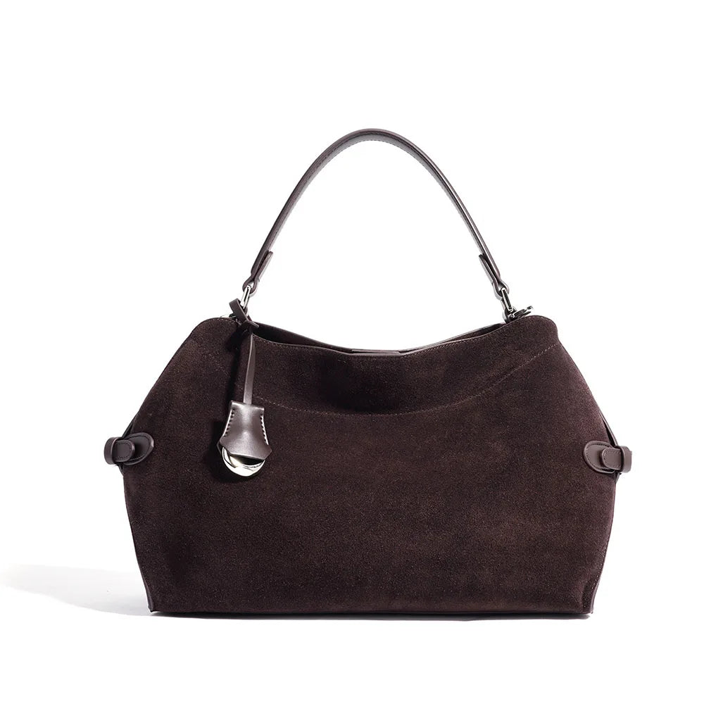 Hot Sale Fashion Suede Bags Women Handbags Vintage Frosted Leather Women's Hobo Tote Everyday Casual Cowhide Leather Bag