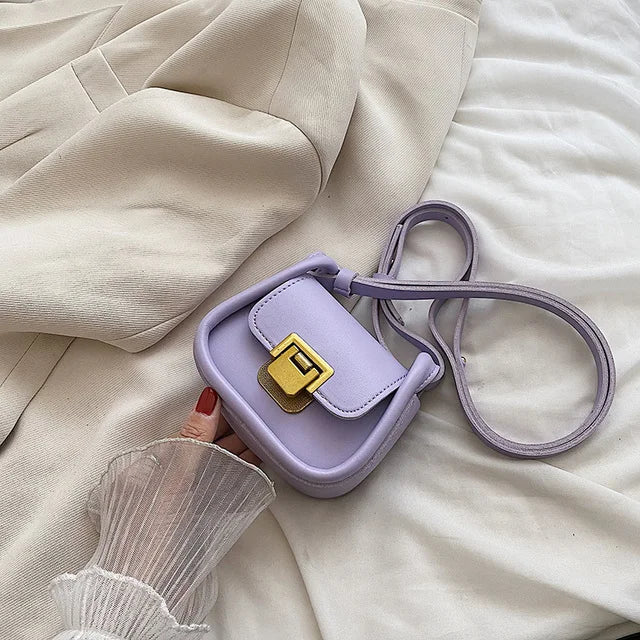 Fashion Small Women Handbag Pu Leather Women'S Shoulder Bag 2022 Simple Crossbody Bags for Women Handbag and Purses