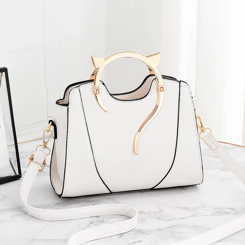 2023 New Spring Fashion Pu Leather Women'S Shoulder Bags Portable Handbag Women Hand Bag