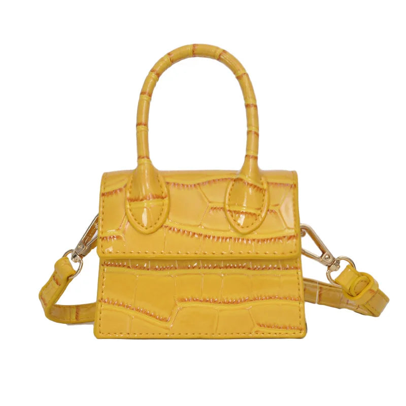 Hot Sale Women Small Crossbody Hand Bags Summer Ladies PU Leather Handbags Cute Mini Shoulder Purses for Kids Bags