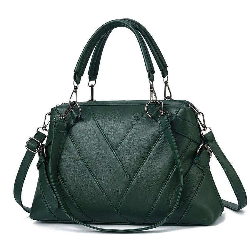 Women's 2023 Fashion Handbag Soft Leather Bag Large Capacity Ladies Shoulder Bag