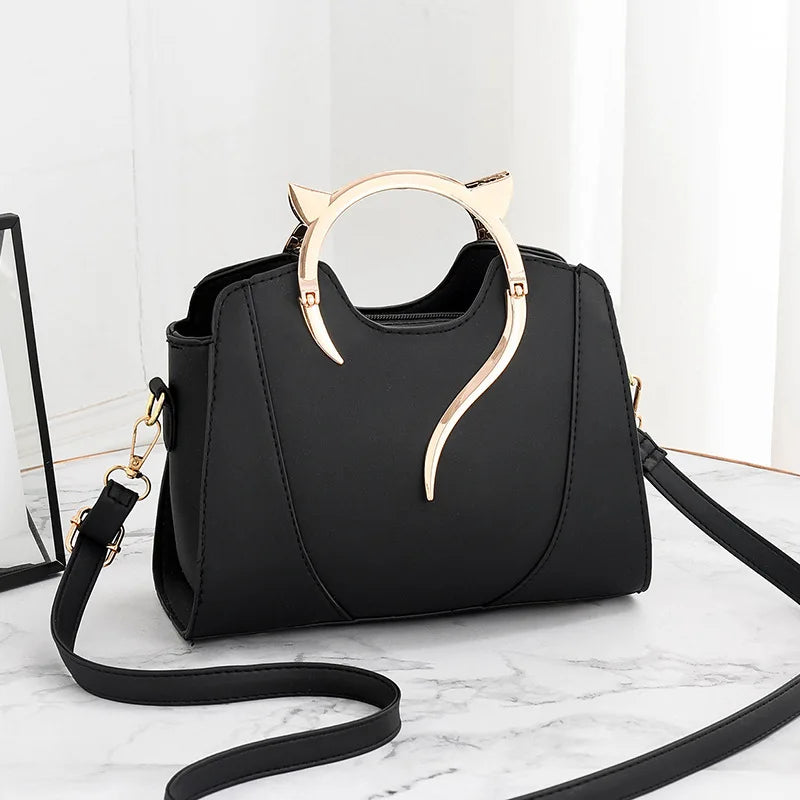 2023 New Spring Fashion Pu Leather Women'S Shoulder Bags Portable Handbag Women Hand Bag