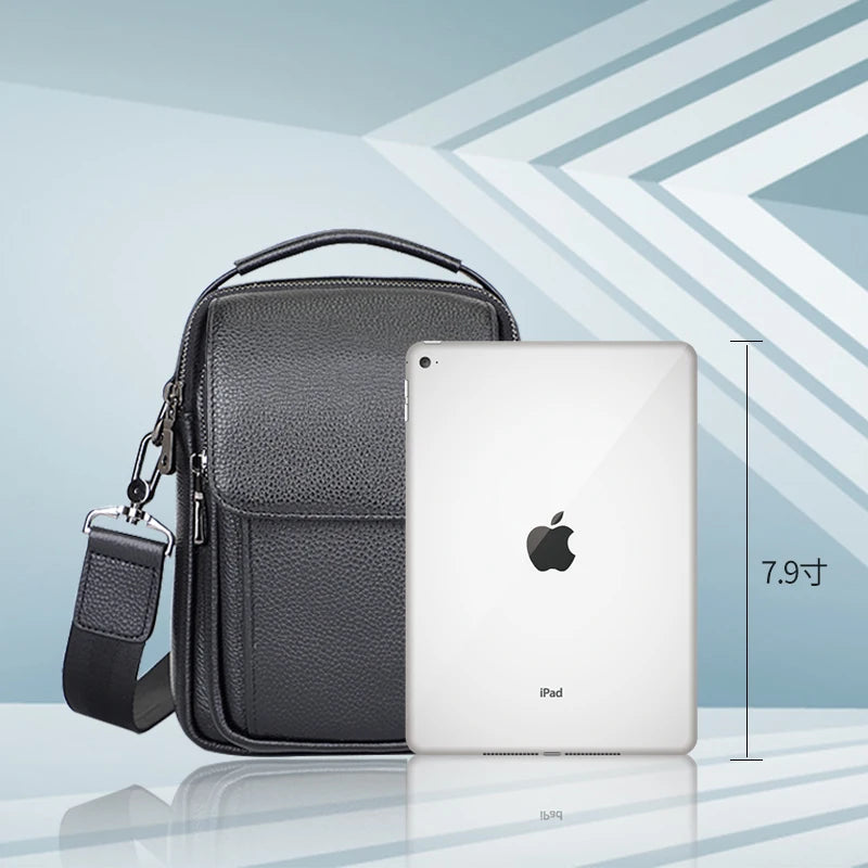 Simple Designer Custom LOGO One-shoulder Messenger Bag Leather Ms4 Strap Side Bag Women's Messenger Bag Men's Sacoche Homme
