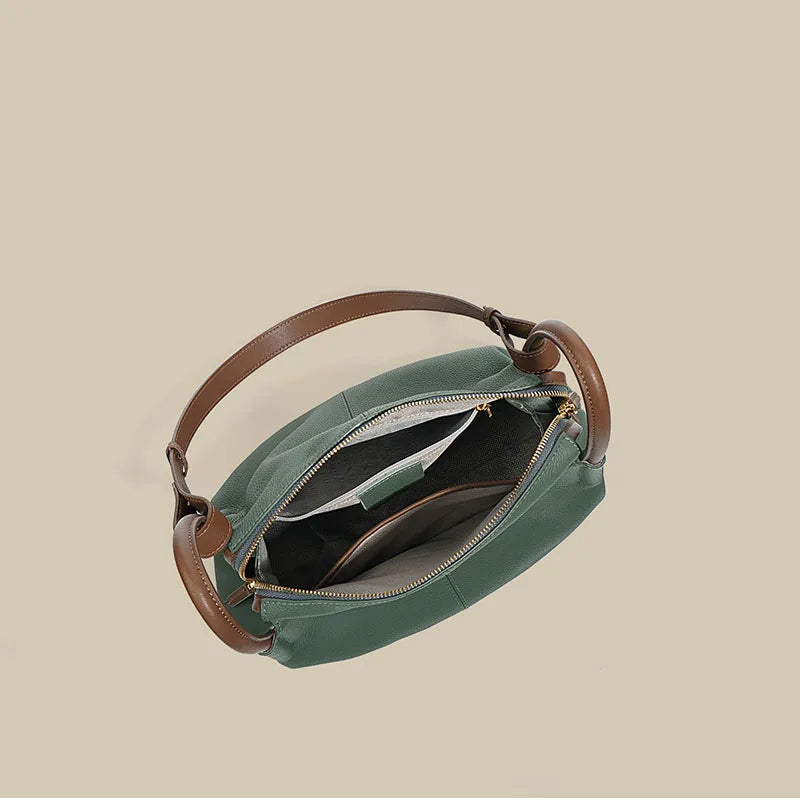 Fashion Customized Work Pure Ladies Handbags Genuine Leather Bags for Women