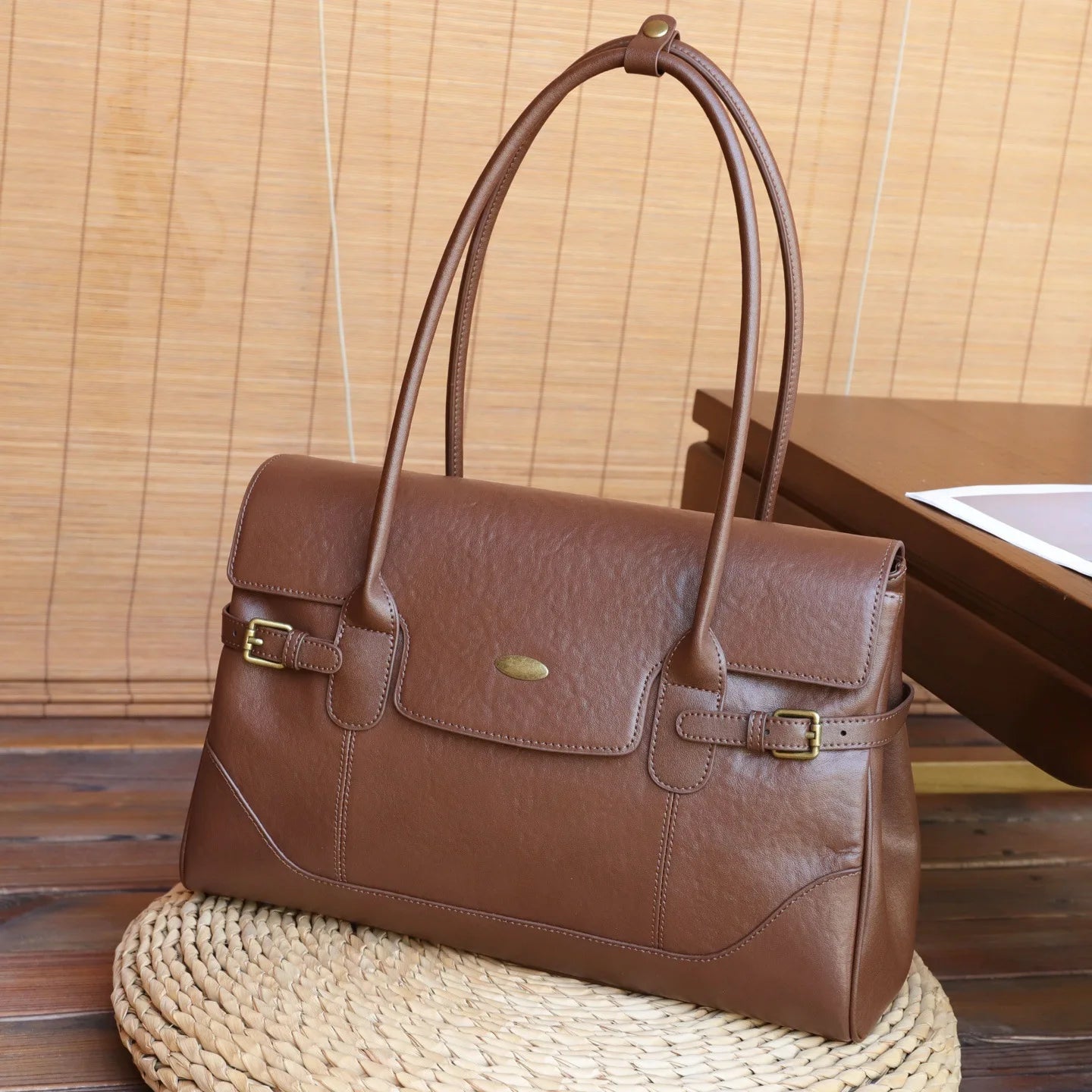 2025 New Women's Shoulder Bags Handbags Leather Bags Large Capacity Women's Shoulder Tote Bag Support OEM Custom