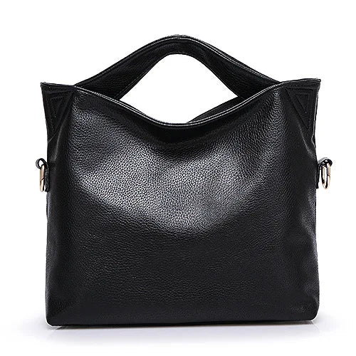 Black Women's Leather Crossbody Sling Bag Fashionable OEM Customizable Clutch Shoulder Handbag Zipper Closure Popular Canada