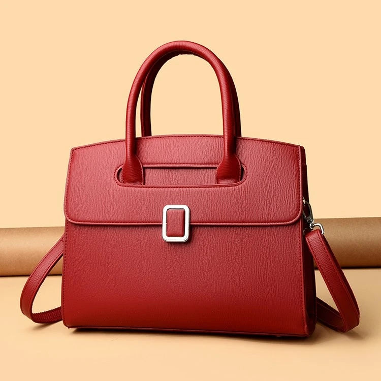 2025 Elegant, Noble, Graceful and Elegant Lady Style Large Capacity High Quality Lychee Leather PU Women's Bag