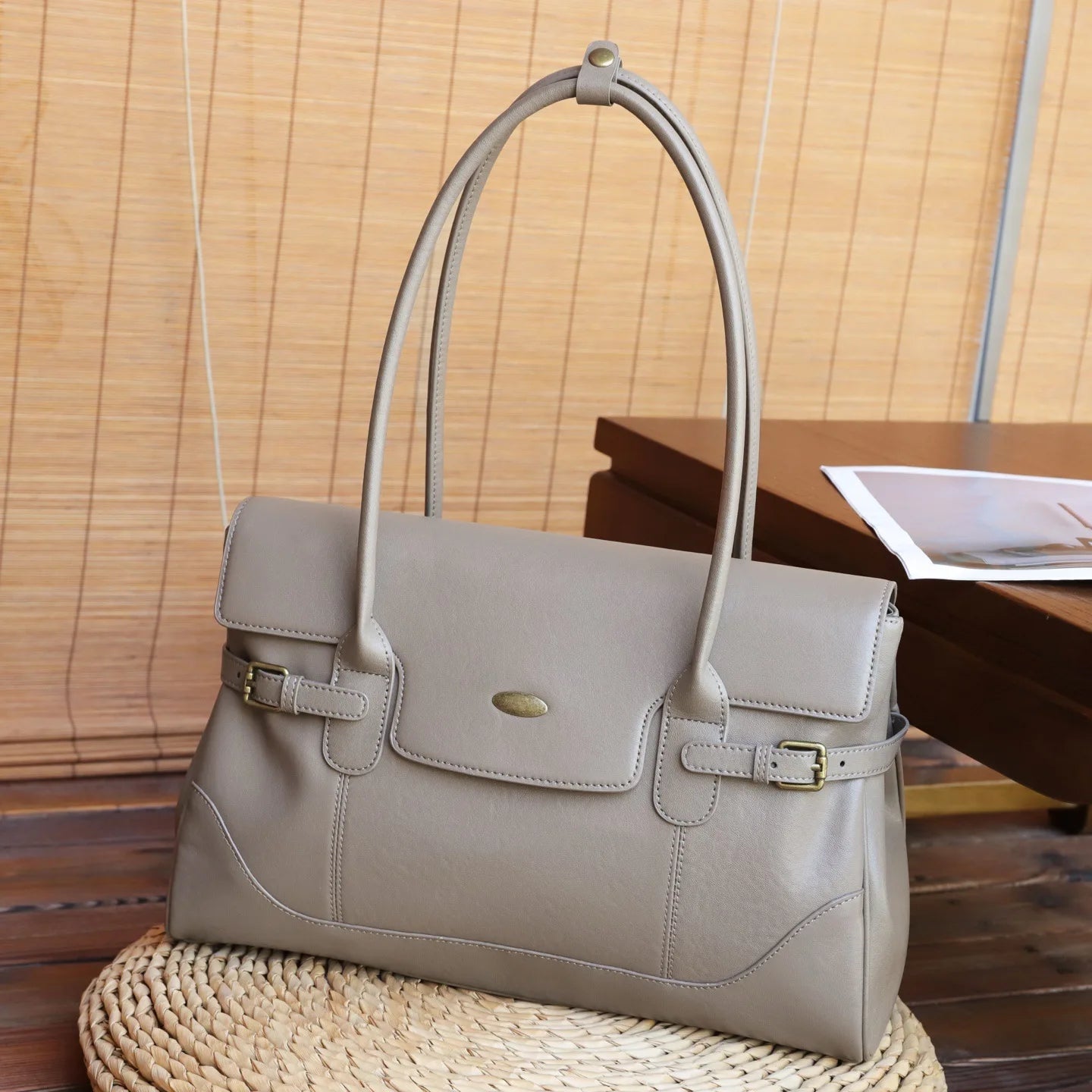 2025 New Women's Shoulder Bags Handbags Leather Bags Large Capacity Women's Shoulder Tote Bag Support OEM Custom
