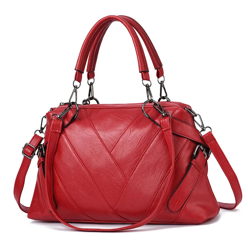 Women's 2023 Fashion Handbag Soft Leather Bag Large Capacity Ladies Shoulder Bag