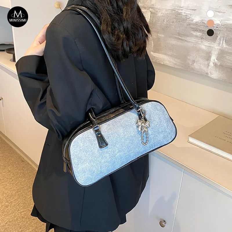 2024 Trendy Sac a Main Femme Vegan Leather Bag Hand Bag Ladies Women's Shoulder Bag for Women