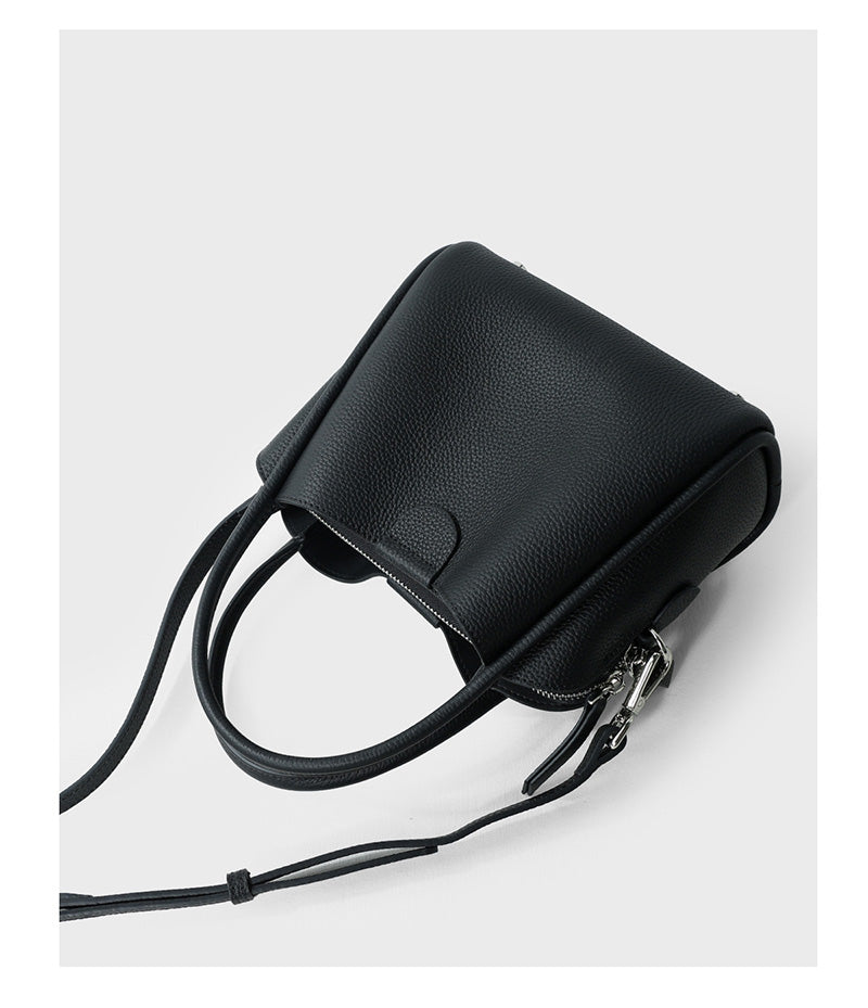 Women's Bag Full Grain Cowhide Handbag Luxury Genuine Leather Messenger Crossbody Shoulder Bag for Ladies