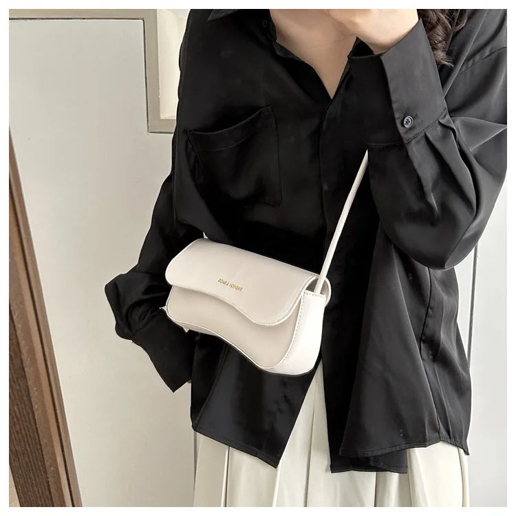 Summer 2025 Shoulder Messenger Bag for PU Leather Ladies Cross Body Sling Bag for Low Price Purses Women's Casual Simple Bags