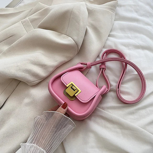 Fashion Small Women Handbag Pu Leather Women'S Shoulder Bag 2022 Simple Crossbody Bags for Women Handbag and Purses