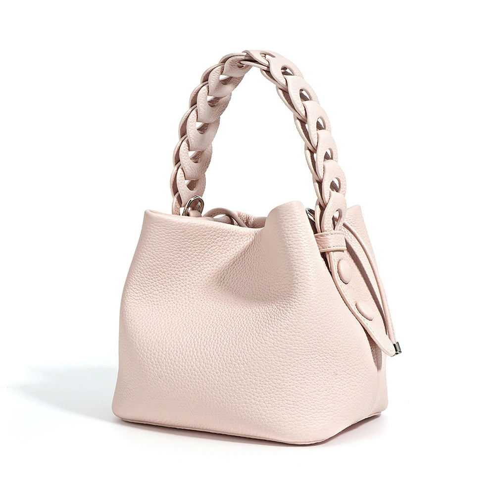 2025 Factory New Customized Leather Ladies Handbags Purses Bag Fashion Cowhide Leather Elegant Luxury Hand Bags for Women