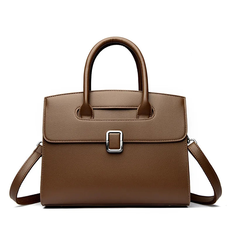 2025 Elegant, Noble, Graceful and Elegant Lady Style Large Capacity High Quality Lychee Leather PU Women's Bag