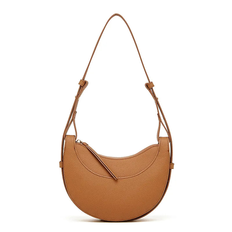 Latest Design Real Leather Luxury Sling Handbags for Ladies Shoulder Bag