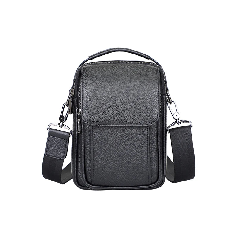 Simple Designer Custom LOGO One-shoulder Messenger Bag Leather Ms4 Strap Side Bag Women's Messenger Bag Men's Sacoche Homme