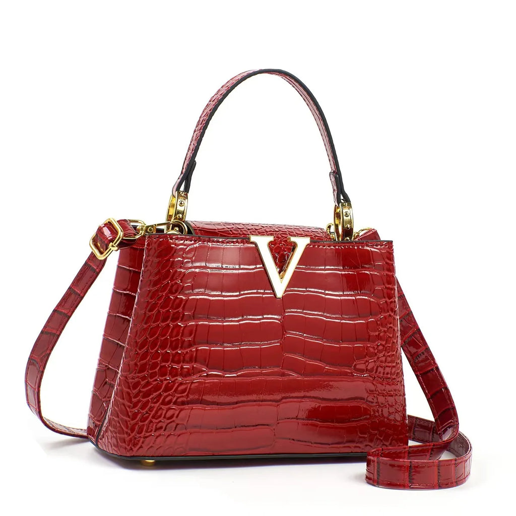 Bag 2025 Latest Trendy High-quality Large Size PU Leather Bag Fashionable Large Capacity Luxury Lady Women's Handbag