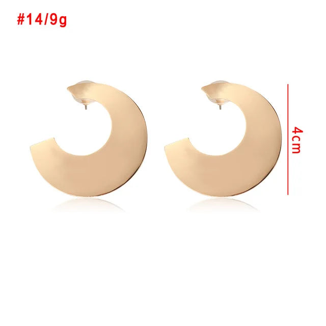 Fashion Classic Gold Twisted Love Knot Stud Earrings for Women Simple Geometric Small Earrings Wedding Bridal Jewelry N206048
