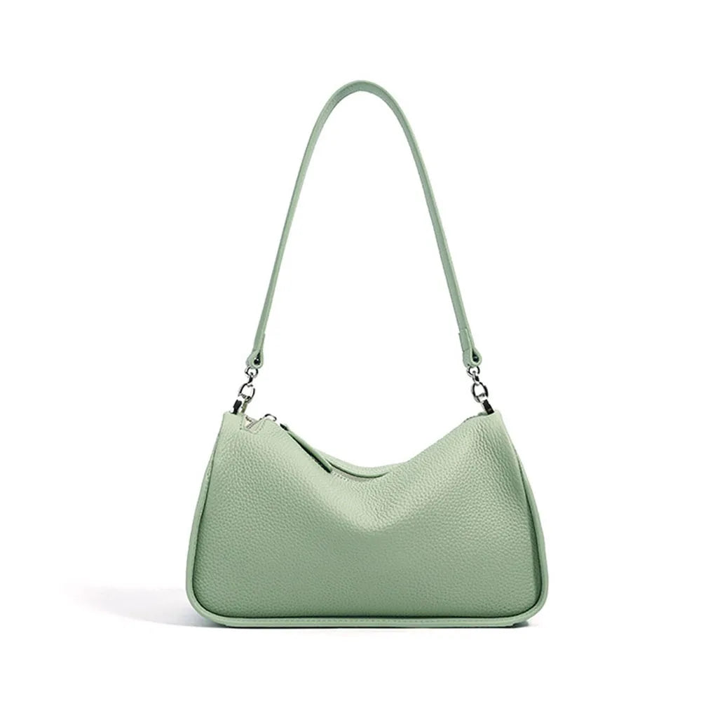 2025 Wholesale Genuine Cowhide Leather Luxury Handbags Shoulder Bag for Women Ladies Designer Hand Bags