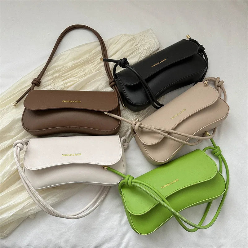 Summer 2025 Shoulder Messenger Bag for PU Leather Ladies Cross Body Sling Bag for Low Price Purses Women's Casual Simple Bags