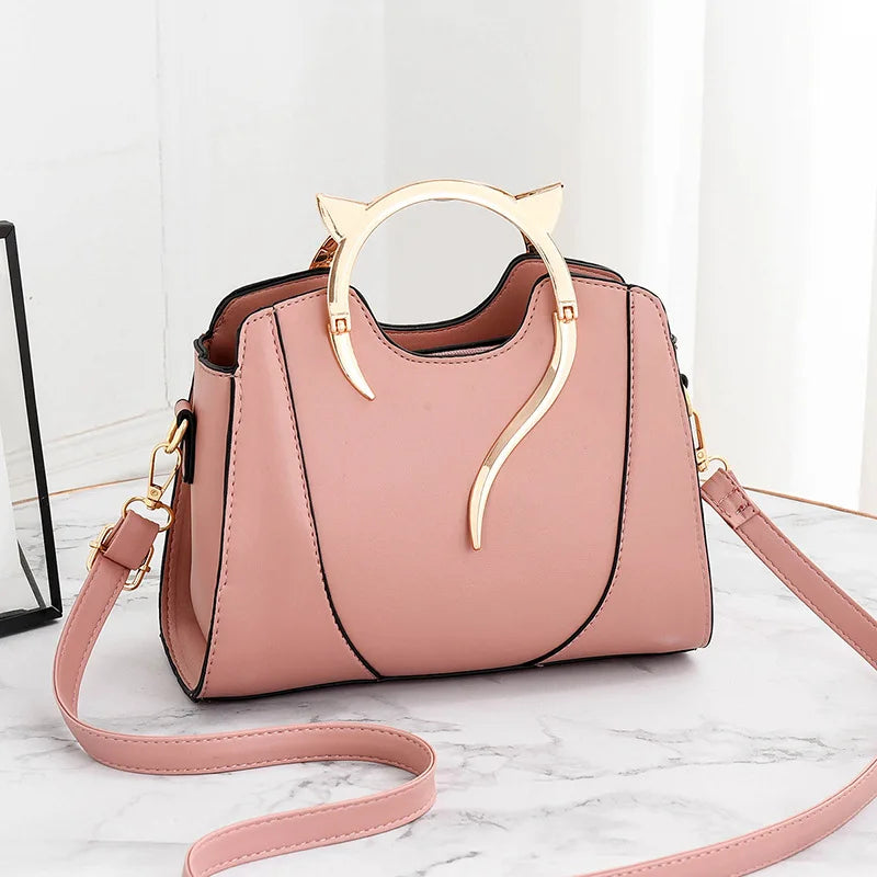 2023 New Spring Fashion Pu Leather Women'S Shoulder Bags Portable Handbag Women Hand Bag