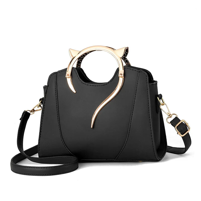 2023 New Spring Fashion Pu Leather Women'S Shoulder Bags Portable Handbag Women Hand Bag
