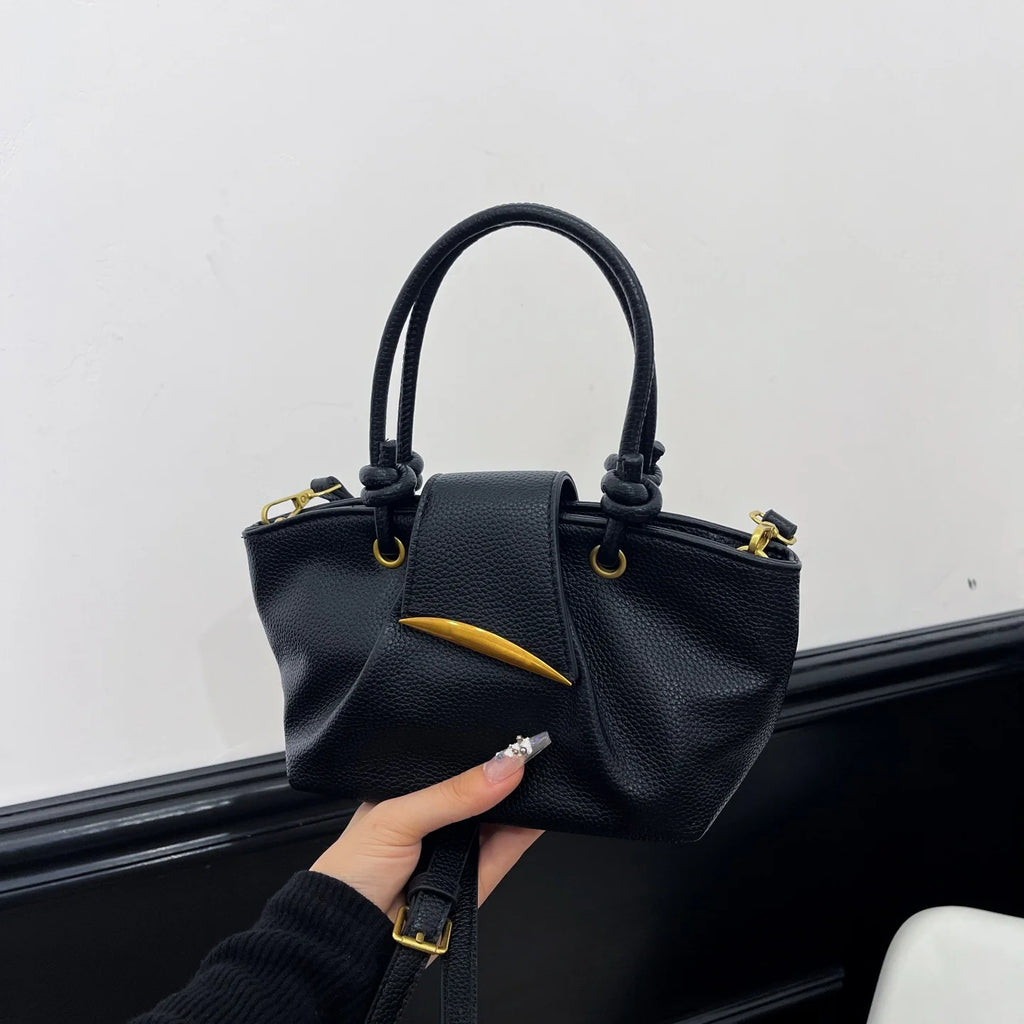 New Hot Selling Designer Ladies Handbag Casual Soft Pu Leather Shoulder Bag Young Women's Crossbody Bag Factory Wholesale