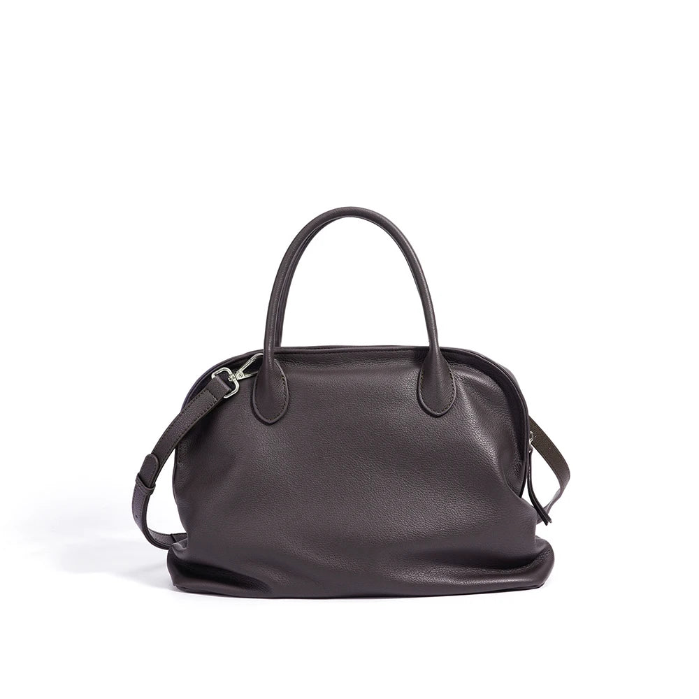 Custom Luxury Cowhide Leather Tote Bag for Women Ladies Big Handbag Handbag 2025 Designs-for Summer Winter Autumn Spring Seasons