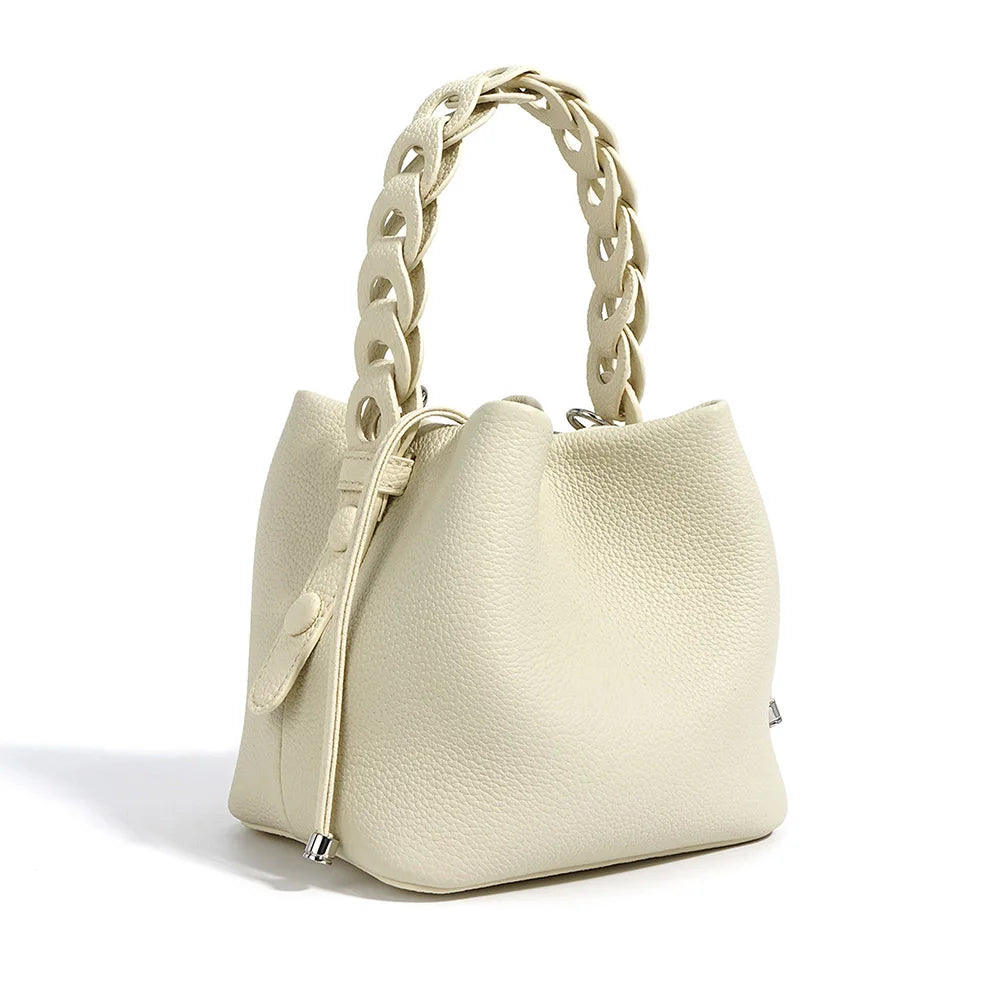 2025 Factory New Customized Leather Ladies Handbags Purses Bag Fashion Cowhide Leather Elegant Luxury Hand Bags for Women