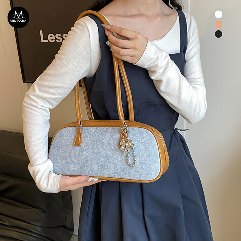 2024 Trendy Sac a Main Femme Vegan Leather Bag Hand Bag Ladies Women's Shoulder Bag for Women