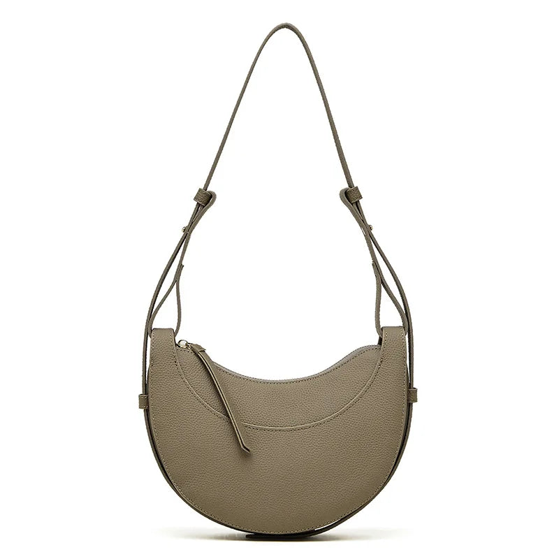 Latest Design Real Leather Luxury Sling Handbags for Ladies Shoulder Bag