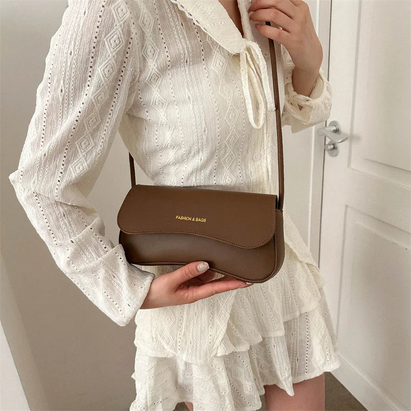 Summer 2025 Shoulder Messenger Bag for PU Leather Ladies Cross Body Sling Bag for Low Price Purses Women's Casual Simple Bags