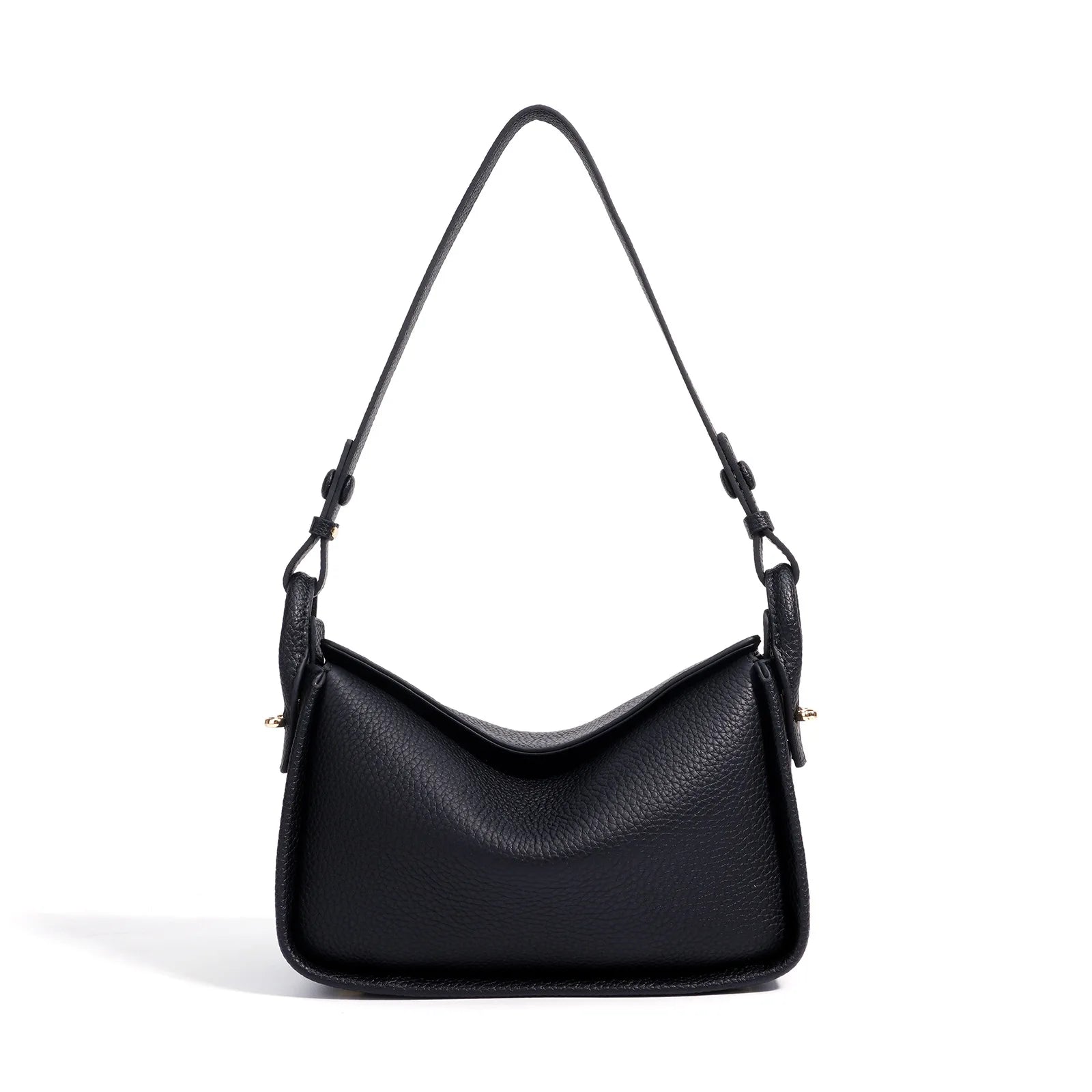 2025 New Genuine Leather Handbag Minimalist  Commuting Tote Large Capacity Light Luxury Women's Shoulder Bag High Quality