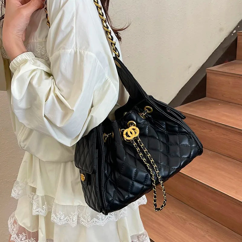 Fashionable women's trendy PU tote bag shoulder bag crossbody bag bags for woman sac à mains femme сумка luxury designer bags