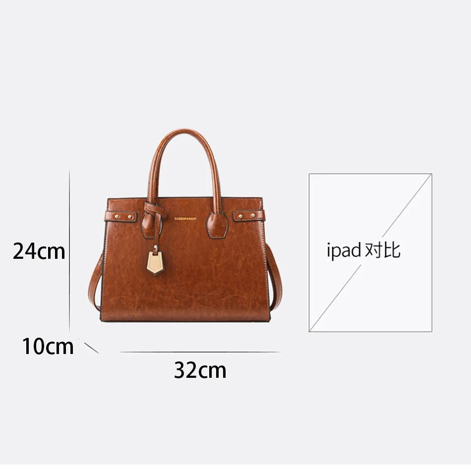 Luxury Handbags Women Bags Designer High Capacity Shoulder Bag High-quality Soft Leather Tote Handbags for Women 2025 Sac A Main