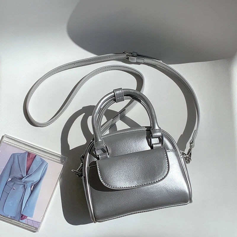 Fashionable New Small Square Bag Versatile Hand-Held Shoulder Crossbody Bag