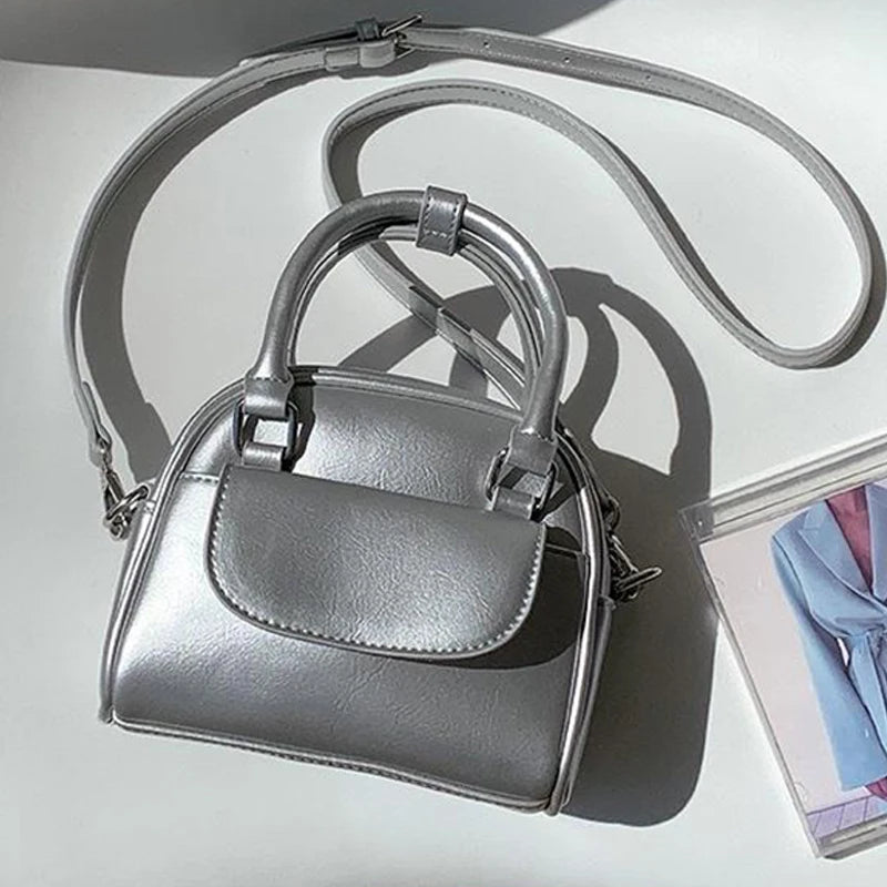 Fashionable New Small Square Bag Versatile Hand-Held Shoulder Crossbody Bag