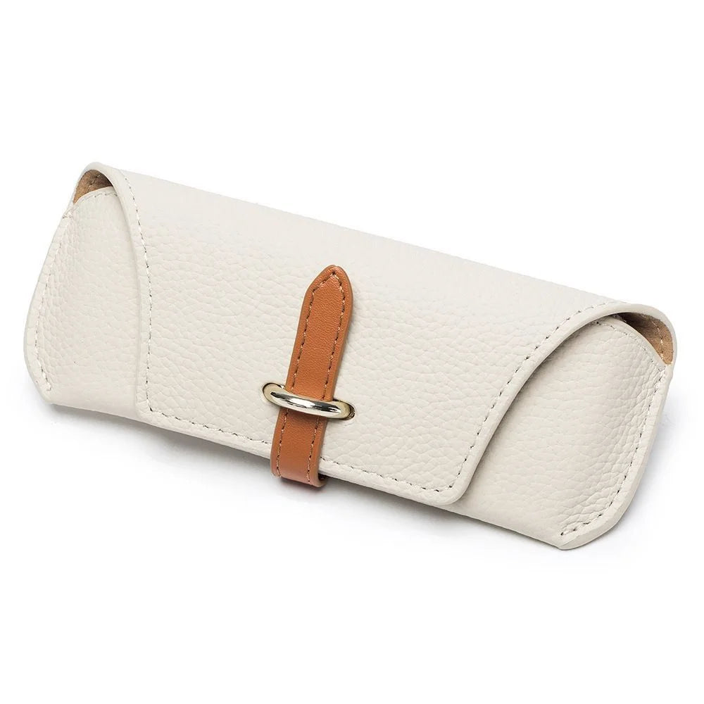 Luxury PU Leather Reading Glasses Bags Woman Men Portable Protective Travel Sunglasses Case Unisex Fashion Eyewear Accessories