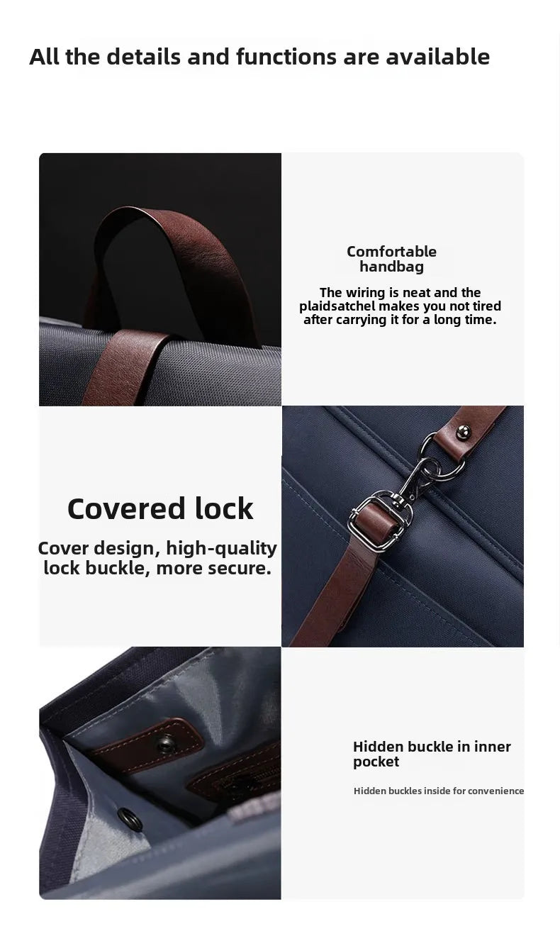 Men's Backpack With 14" Laptop For Business Casual With Oxford Waterproof Teenager Schoolbag Present For Boyfriend Husband bolsa