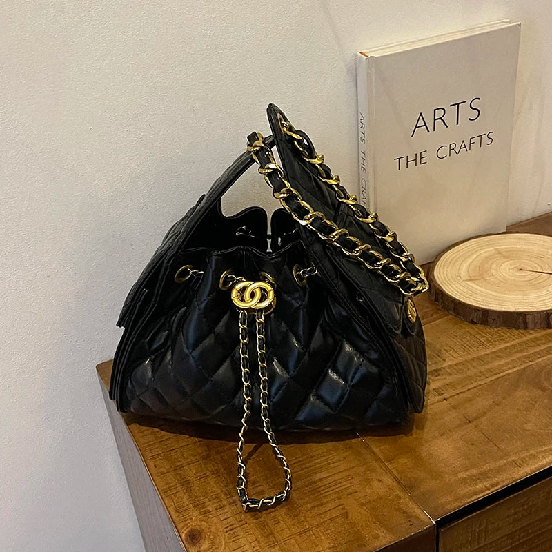 Fashionable women's trendy PU tote bag shoulder bag crossbody bag bags for woman sac à mains femme сумка luxury designer bags