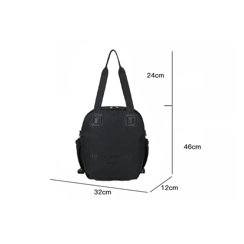 GMY Women's Large Capacity Backpack - Multi-purpose Stylish Minimalist Shoulder Bag, Ideal for Daily Use, Travel & Work