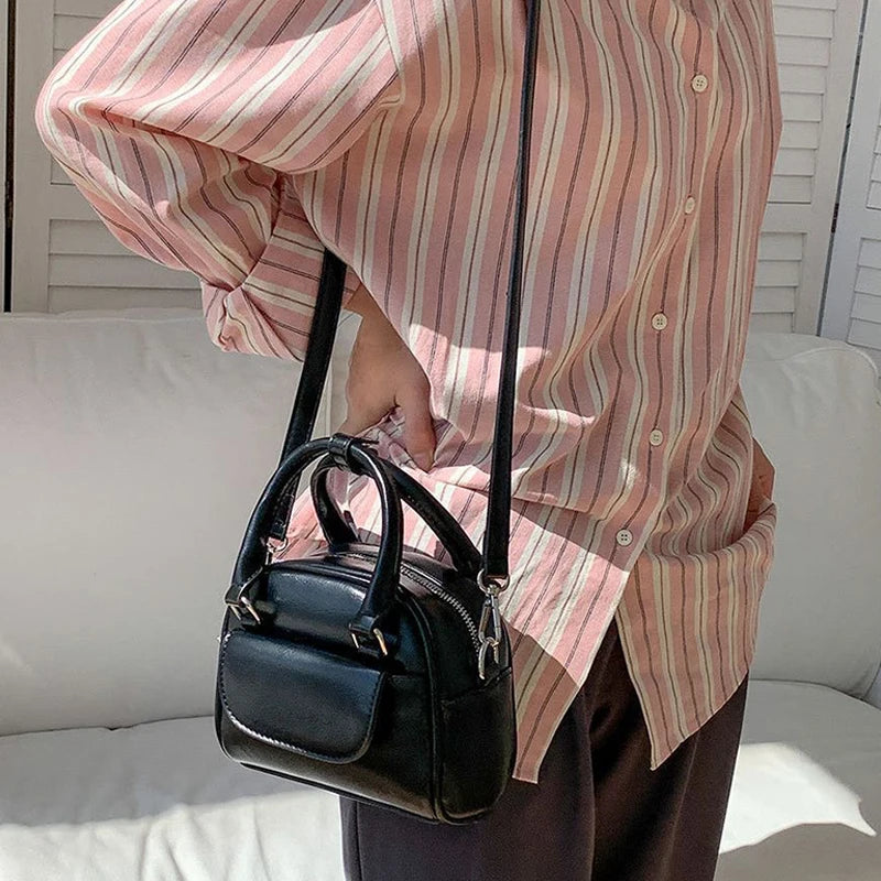 Fashionable New Small Square Bag Versatile Hand-Held Shoulder Crossbody Bag