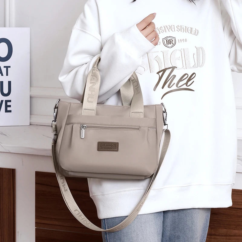 Stylish Women's Shoulde Crossbody Bags Nylon Tote bag Ladies Messenger Bag Travel Outings Bag Female Work Commuting Purse