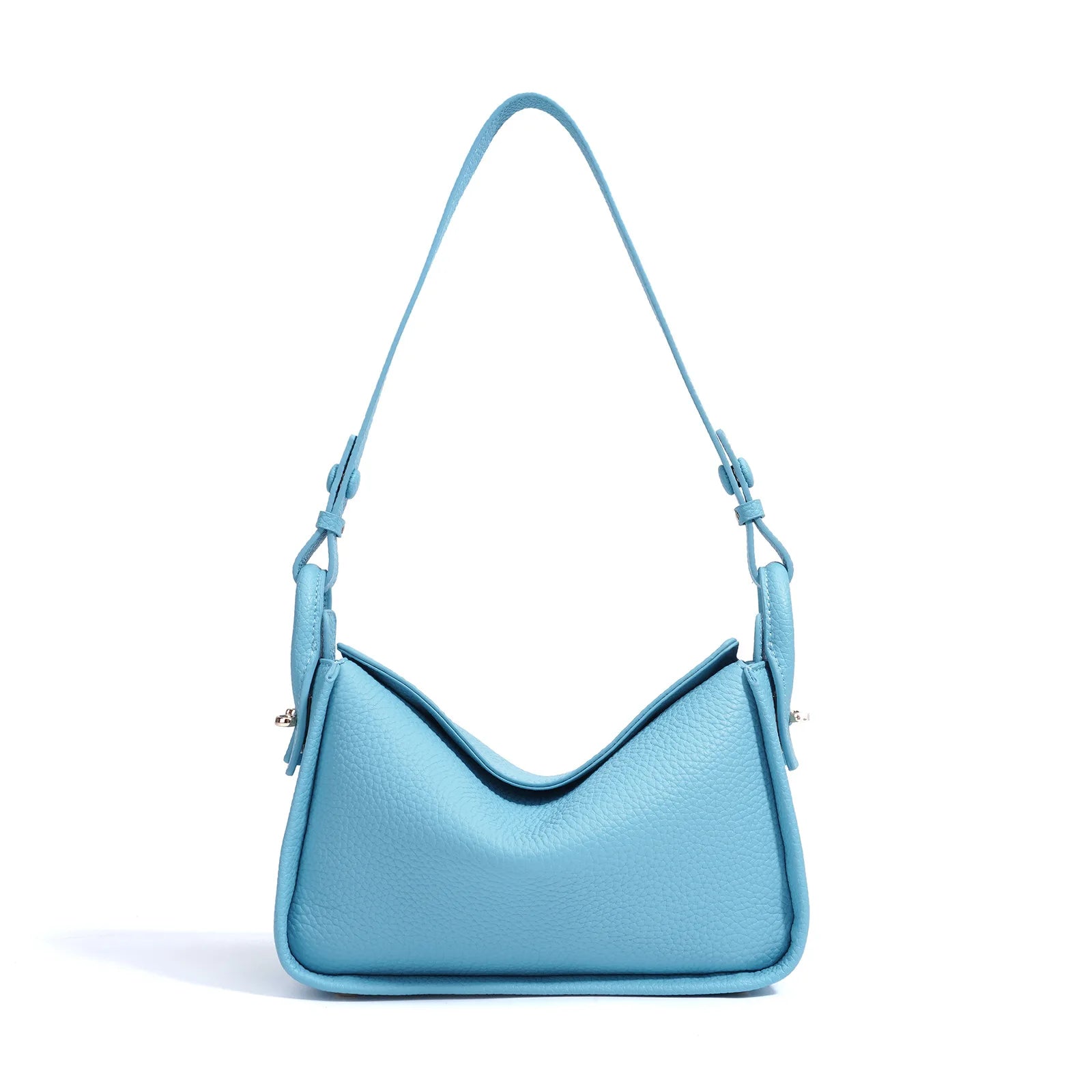 2025 New Genuine Leather Handbag Minimalist  Commuting Tote Large Capacity Light Luxury Women's Shoulder Bag High Quality