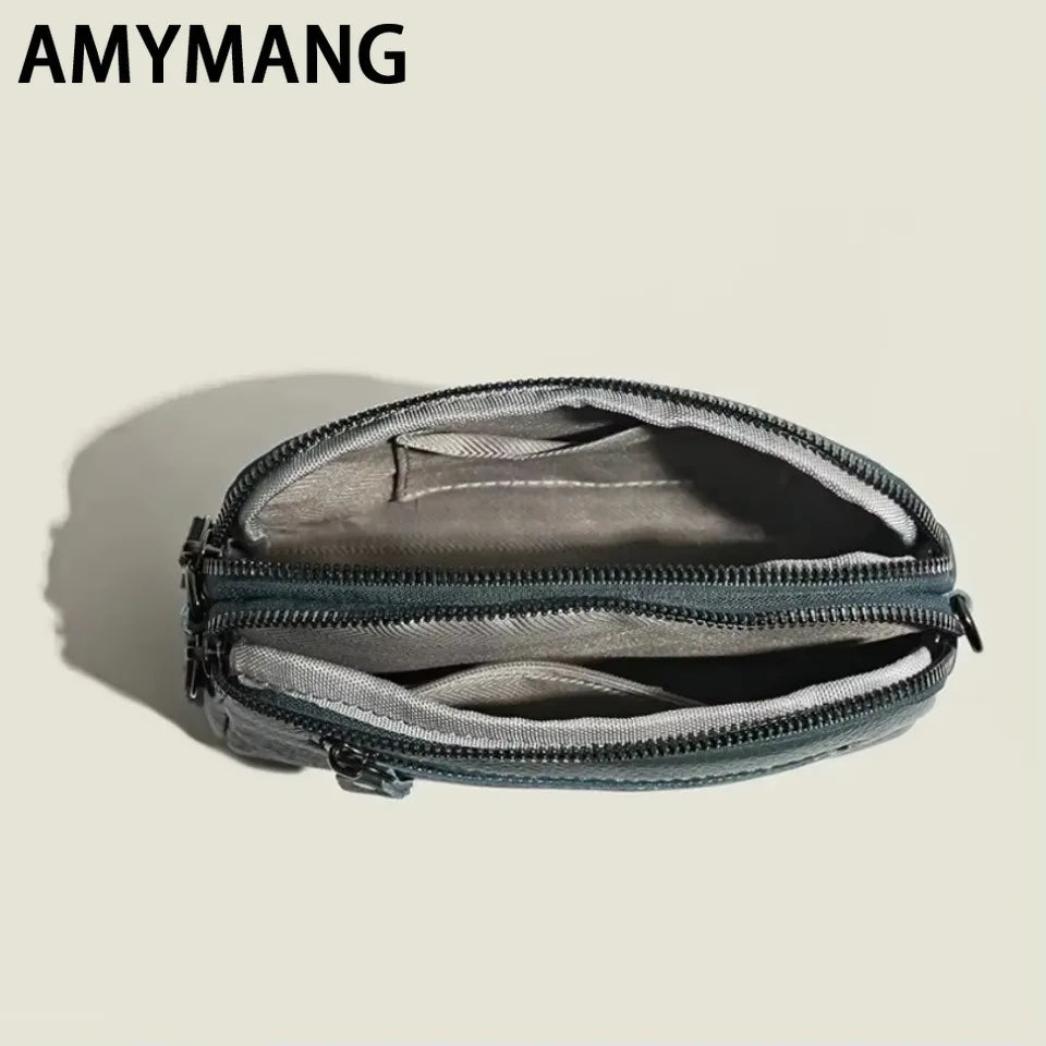 Genuine Leather Shoulder Bag Luxury Women's Handbags Bag for Woman Female Clutch Phone Bags Casual Crossbody Messenger Bags