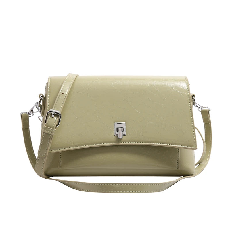 Luxurious Leather Handbag for Women, Tote Bag with Crossbody Strap, Elegant Ladies Style, Designer Brand